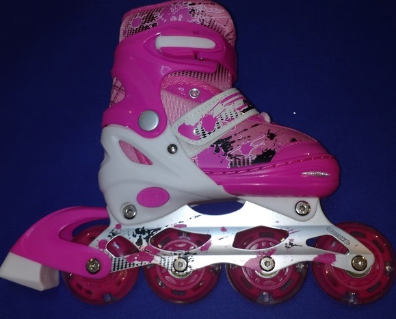 PATINES EN LINEA INFANTIL AJUSTABLE RUEDAS CON LUCES